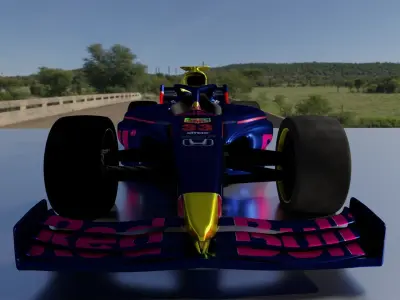 Aston Martin Formula 1 car Free 3D model