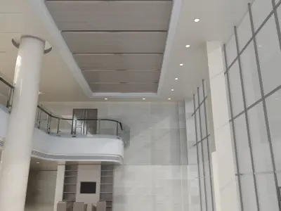 Bank Service Hall 3D model