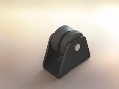 Roller wheel Free 3D model