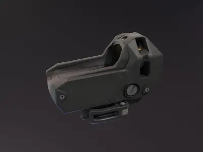 Mepro m22 Reddot Low-poly 3D model