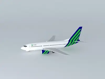 IAMC Boeing 737 300F 2321 Free 3D model