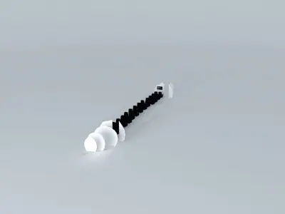 Embraer Erj 145 interior Free 3D model