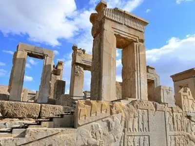 persepolis gate 3d model 3D model