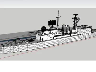 BUQUE TRHE ARA HERCULES 3D print model