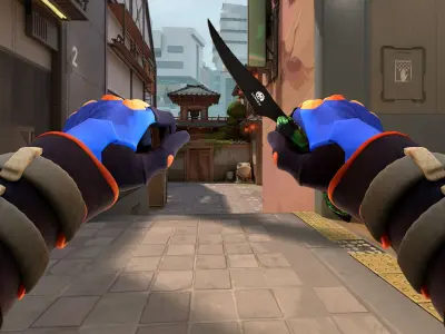 Game Ready Phantom Knife Low-poly 3D model