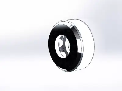 42mm Bearing Free 3D model