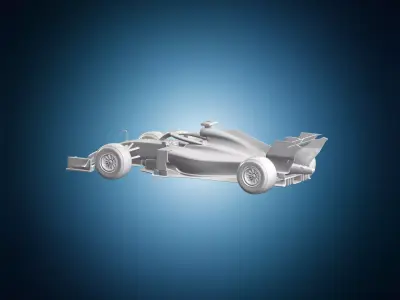 F1 Car 3D Print Model 3D print model