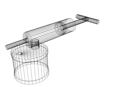 Pest Sprayer Type 1 3D model