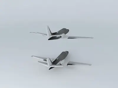 Low-poly Cessna C550 Citation Bravo Free 3D model