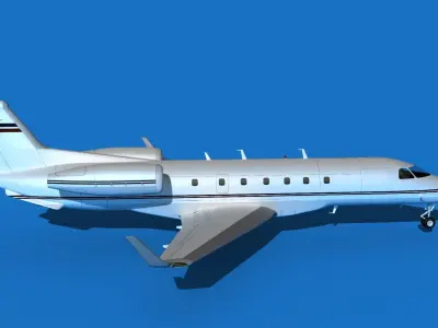 Embraer Legacy 500 V06 3D model