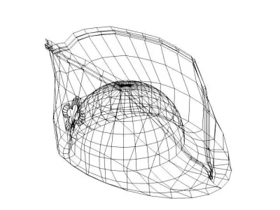 Hat - Tricorne 3D model