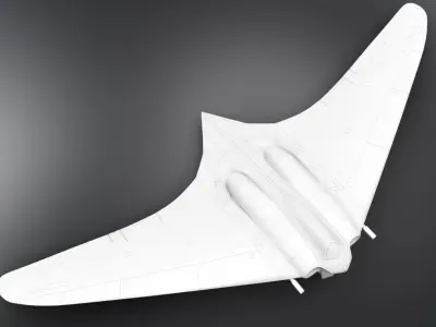 Horten Ho 229 Scale model 3D print model