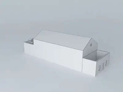 Old movie theater Free 3D model