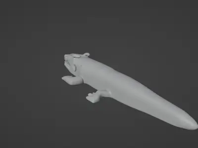 Lizard 3D Print Ready 3D model