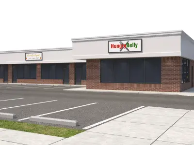 Retail-094 Retail Store 3D model