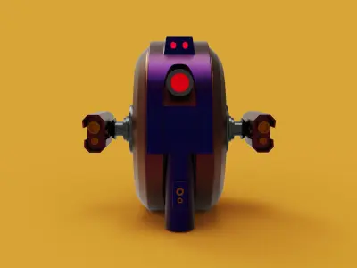 Mini Robot 3D model shop
