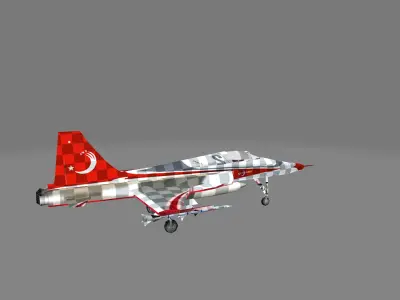 F-5 TURK 3D model