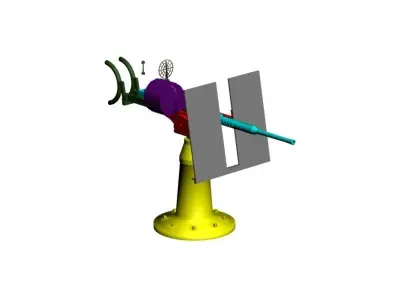 Printable Oerlikon 20mm anti-aircraft gun 1 in 33 scale 3D print model