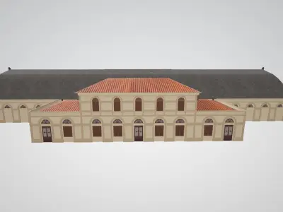 Arezzo railway station 3D model