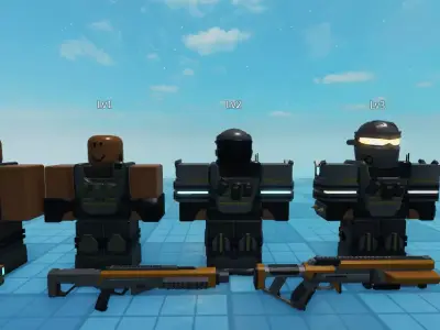 ROBLOX Enforcer Trooper RBXM FILE Low-poly 3D model