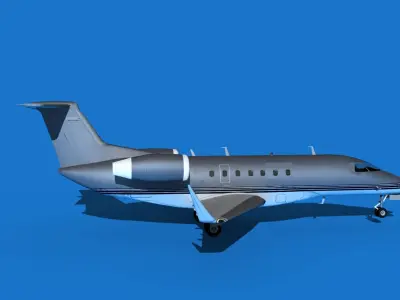 Embraer Praetor 600 V06 3D model