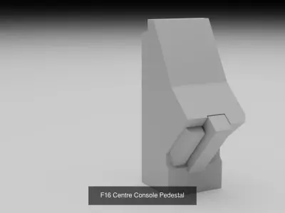 F16 Centre Console Instruments PACK 3D Model Collection