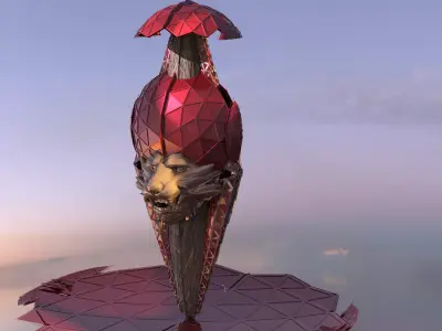 Masters Regal Sci fi Tower 1 3D model