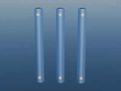 One Piece Clima Tact Low-poly 3D model