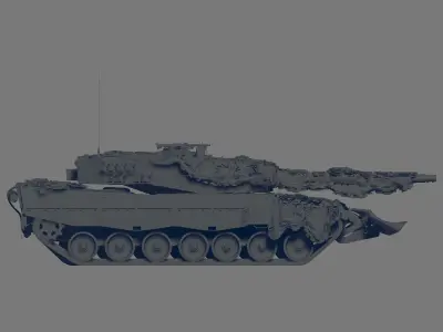 Stridsvagn 121 3D model