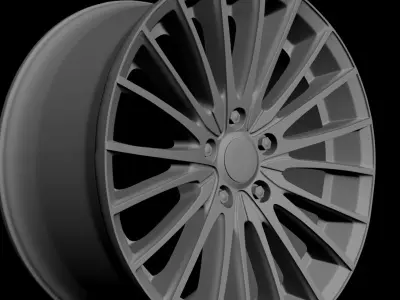 Mak Venti and Zenith Rims 3D model