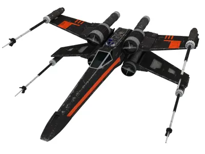 X-Wing Fighter  3D model