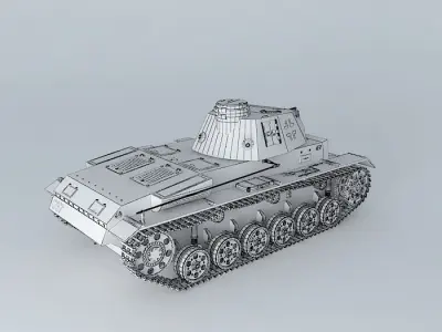 Panzer III Ausf F Sd.Kfz 141 3D model