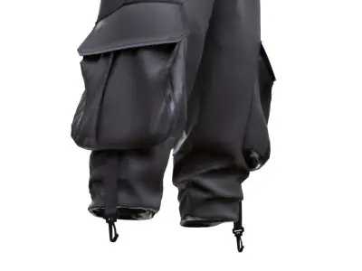 Warrior Pants 77 - All MH Bodies - UE5 Skeletons - Rigged Low-poly 3D model