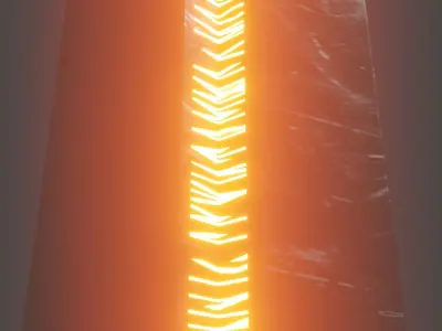 sword with lights Free 3D model