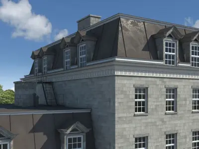 Palace mansion 3D model