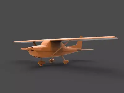 Cessna 170 3D print model