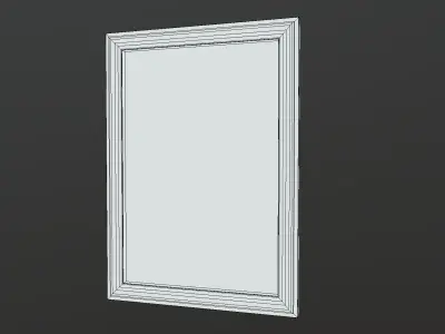 Old Portrait of Witch Free low-poly 3D model