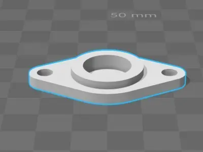 bearings holder D15 B5 d5 3D print model