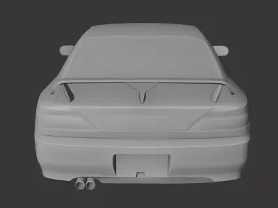 Nissan Silvia S15 Printable Model 3D print model