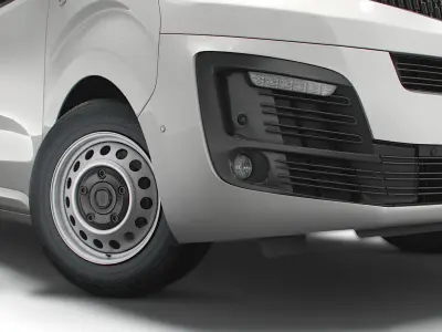 Fiat E Scudo L3 2022 3D model