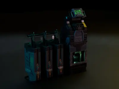 Rifle Charger 3D model