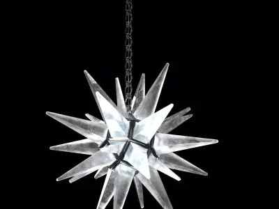 Rock Crystal Star Light by CHARLES SPADA INTERIORS 3D model