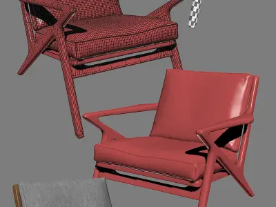 Jet Accent Chair 3D model