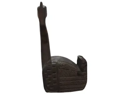  Bird Figure Low-poly 3D model