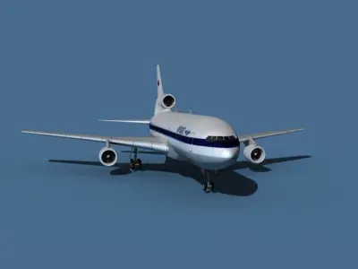 Lockheed L-1011-50 Aeroflot 3D model