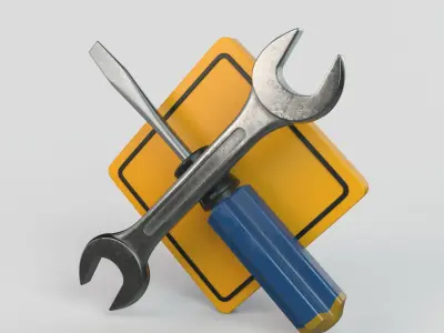 Repairs Pictagram 3D model