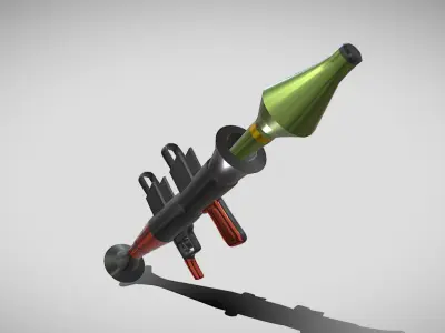 Fortnite RPG Launcher 3D model
