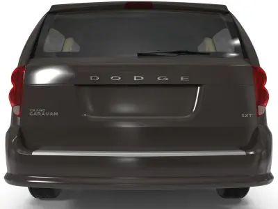 Dodge Grand Caravan 2014 3D model