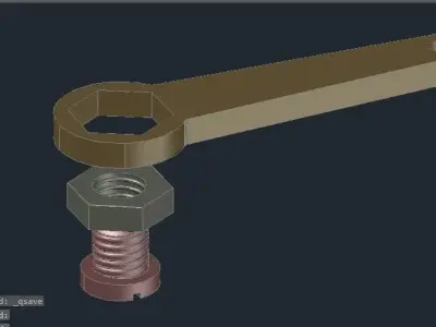 3d Drawings by Autocad  3D model