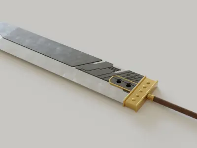 Final Fantasy Buster Sword 3D model